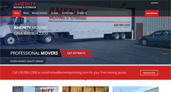 Desktop Screenshot of amenitymoving.com